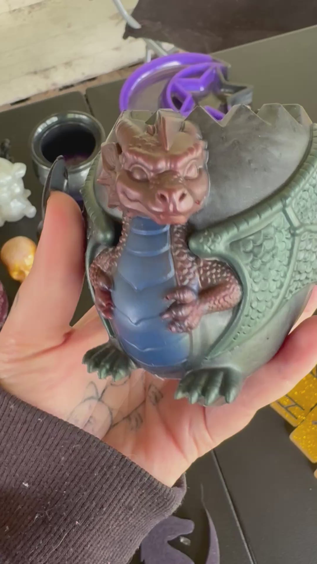 Dragon Flower Pot